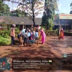 जि.प.पूर्ण प्राथ्‍.शाळा शिडवणे येथे साफसफाई